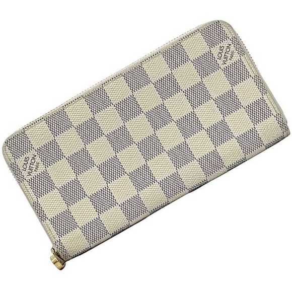 LOUIS VUITTON White Damier Wallet - Picture 1 of 11